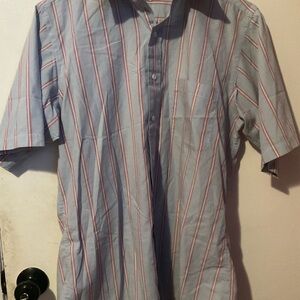 Windridge Men's Blue Striped Shirt